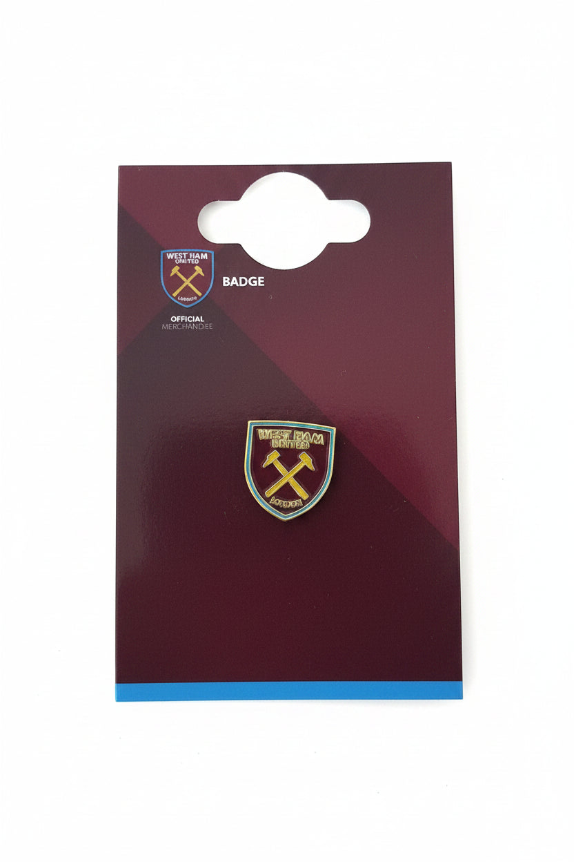 West Ham United Metal Crest Pin Badge