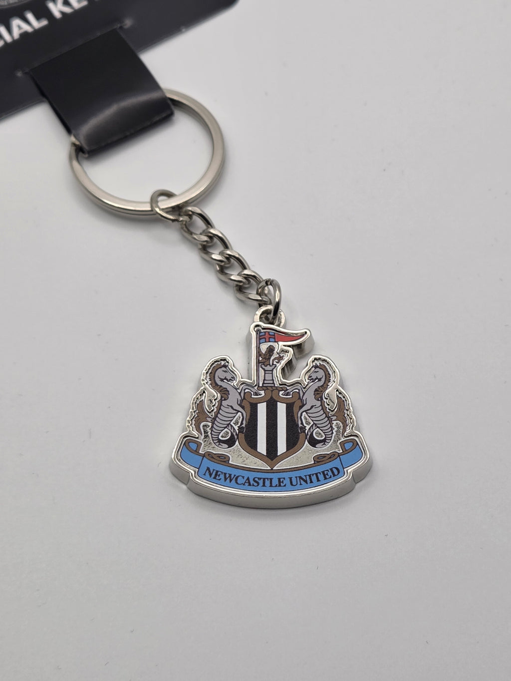 Official Newcastle United FC Metal Keyring