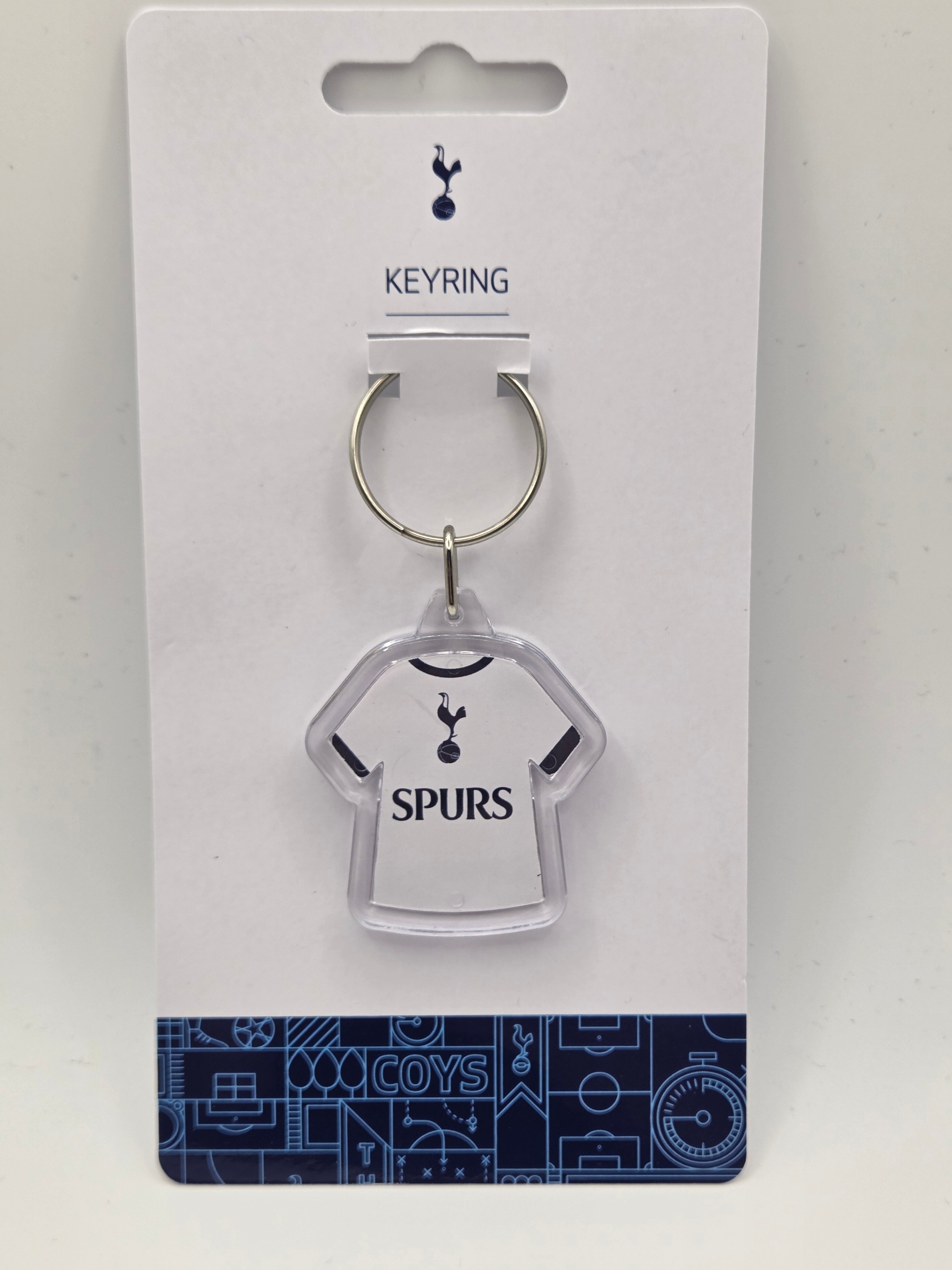 Official Tottenham Hotspur Acrylic Kit Shape Keyring