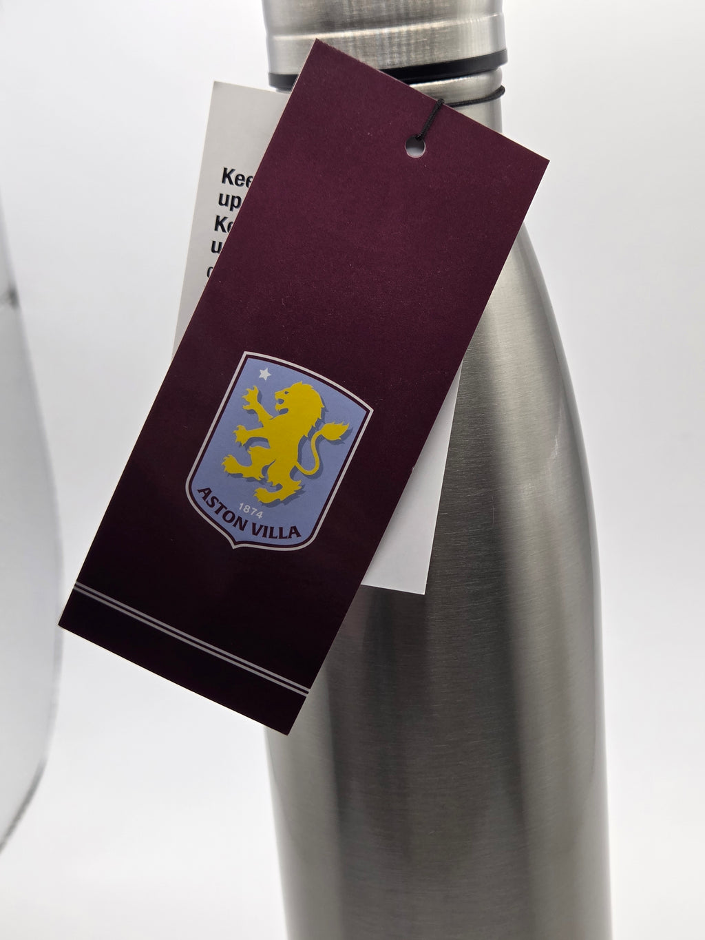 Aston Villa FC Stainless Steel Drinks Bottle Flask