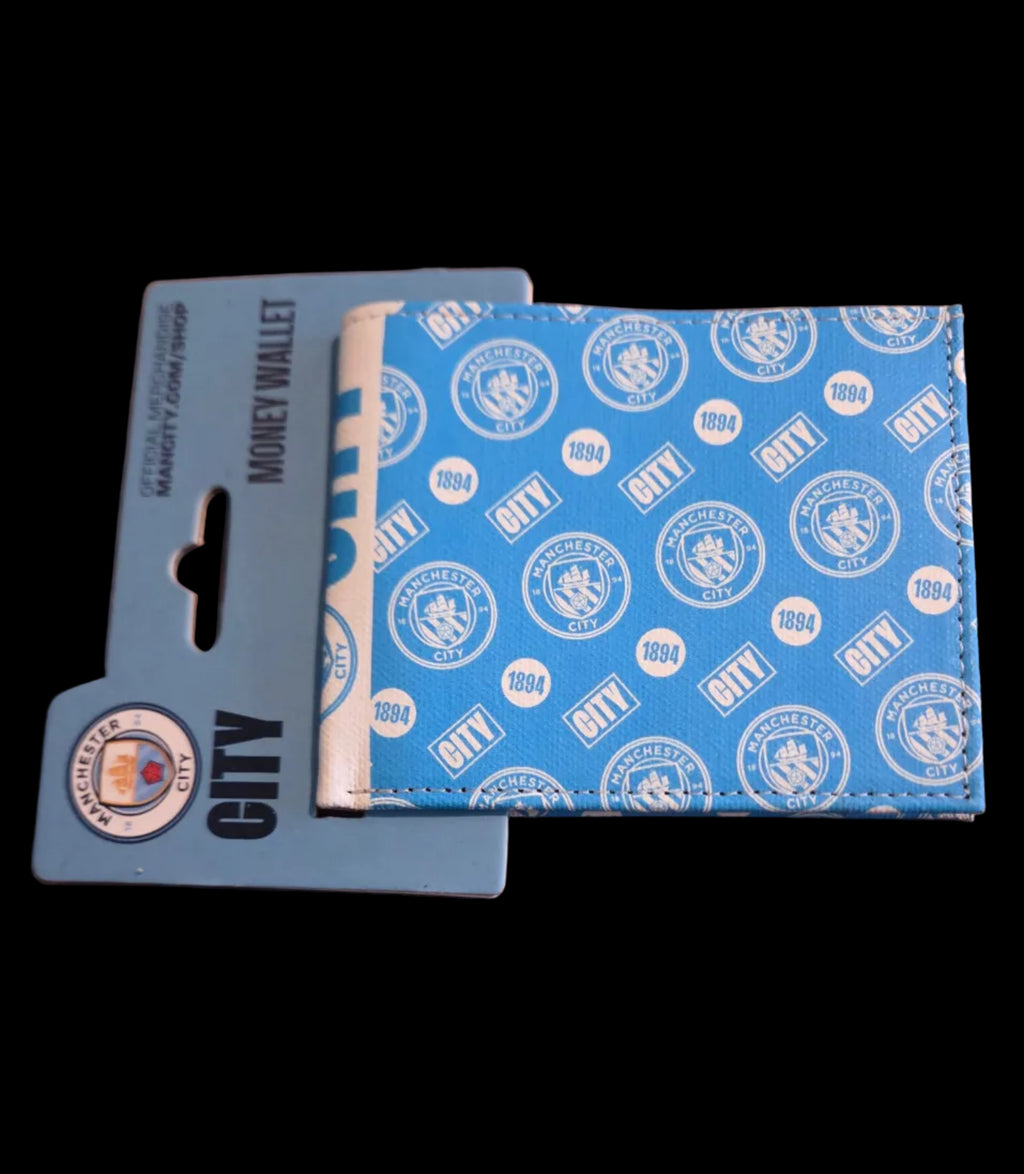 Manchester City FC Brushed Canvas Bifold Wallet