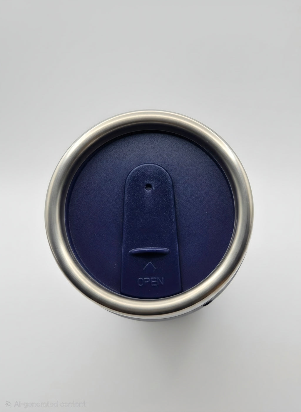 Official Tottenham Hotspur Silver Stainless‑Steel Travel Mug