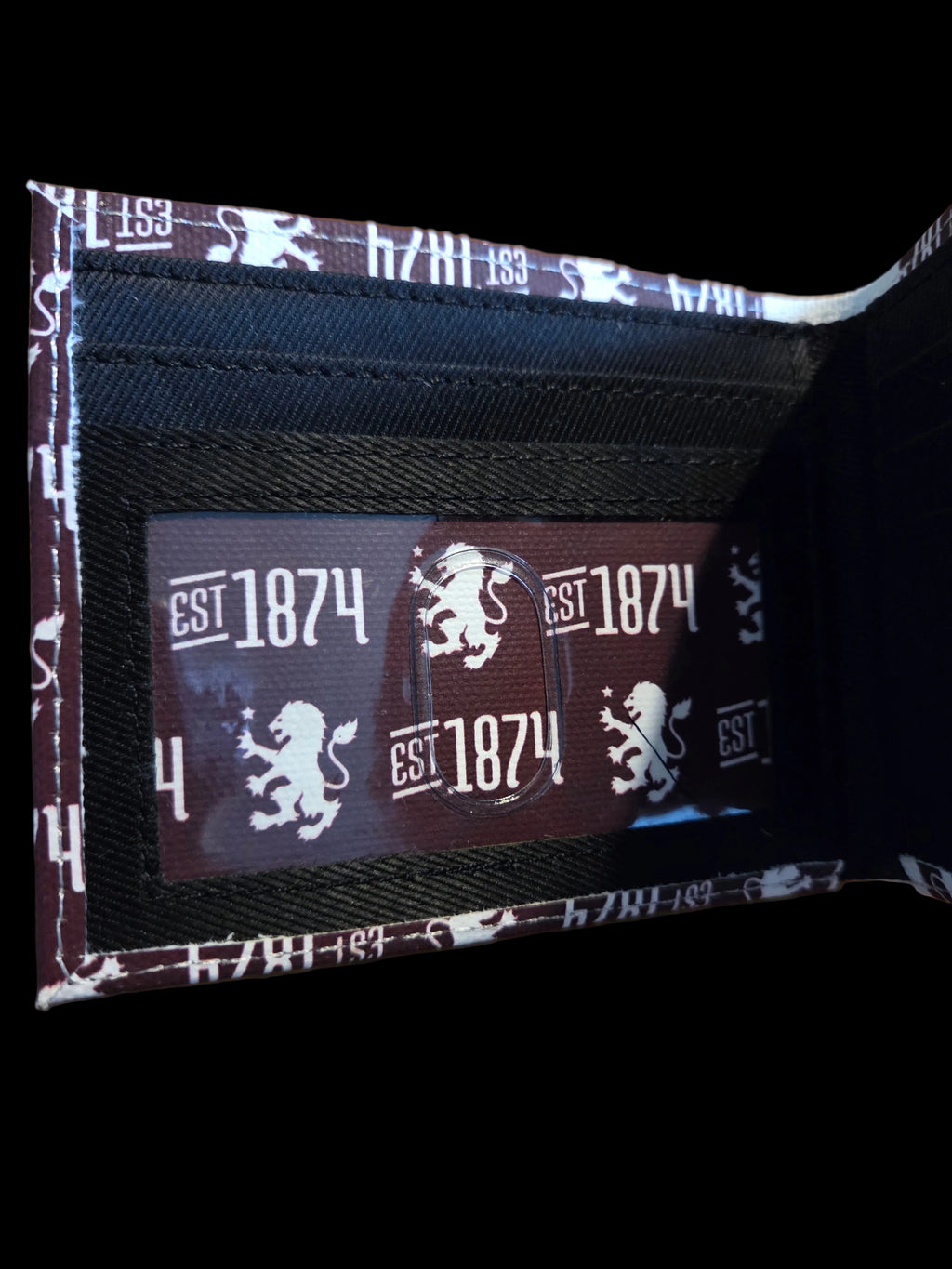 Aston Villa FC Brushed Canvas Bifold Wallet