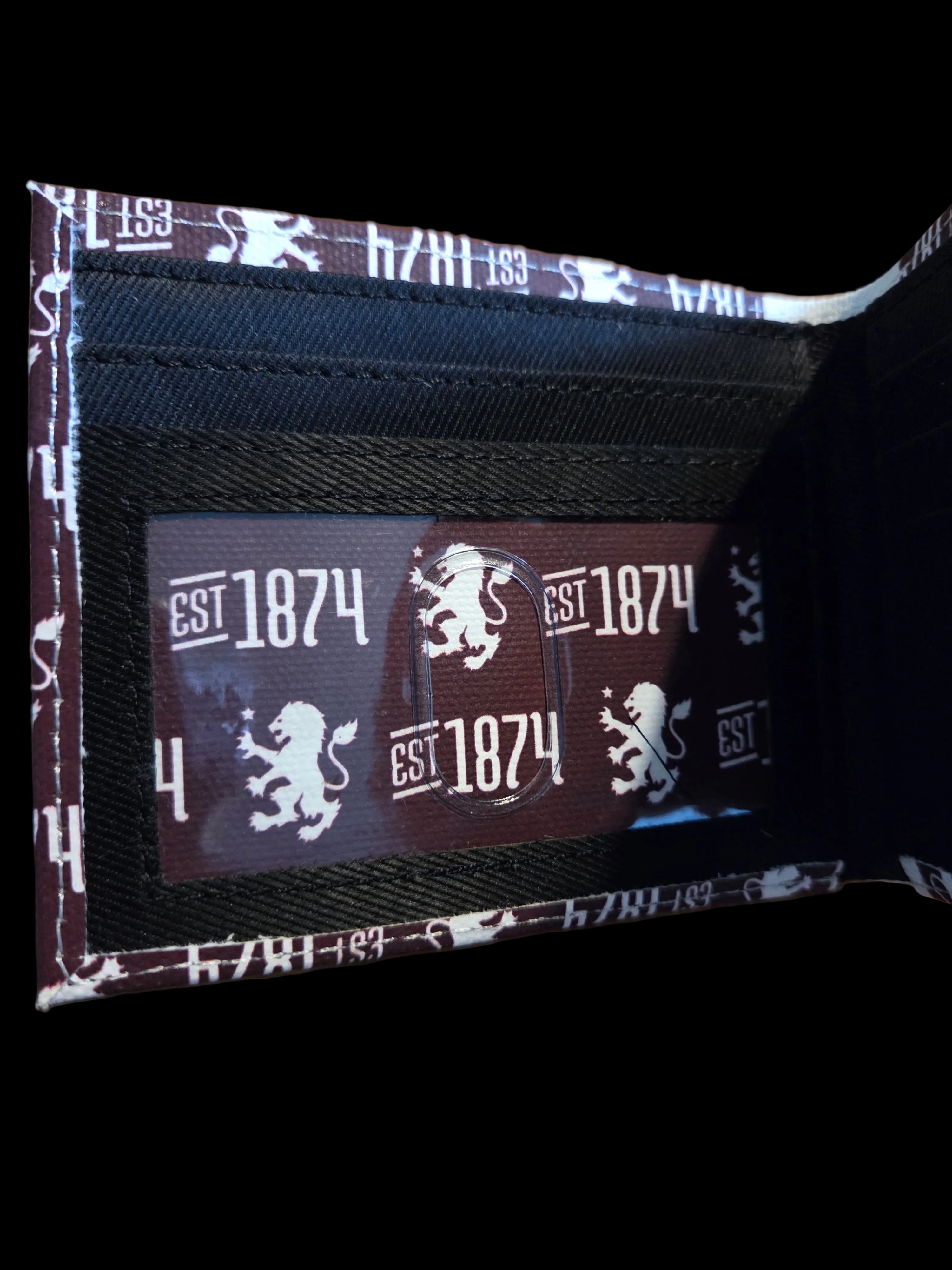 Aston Villa FC Brushed Canvas Bifold Wallet
