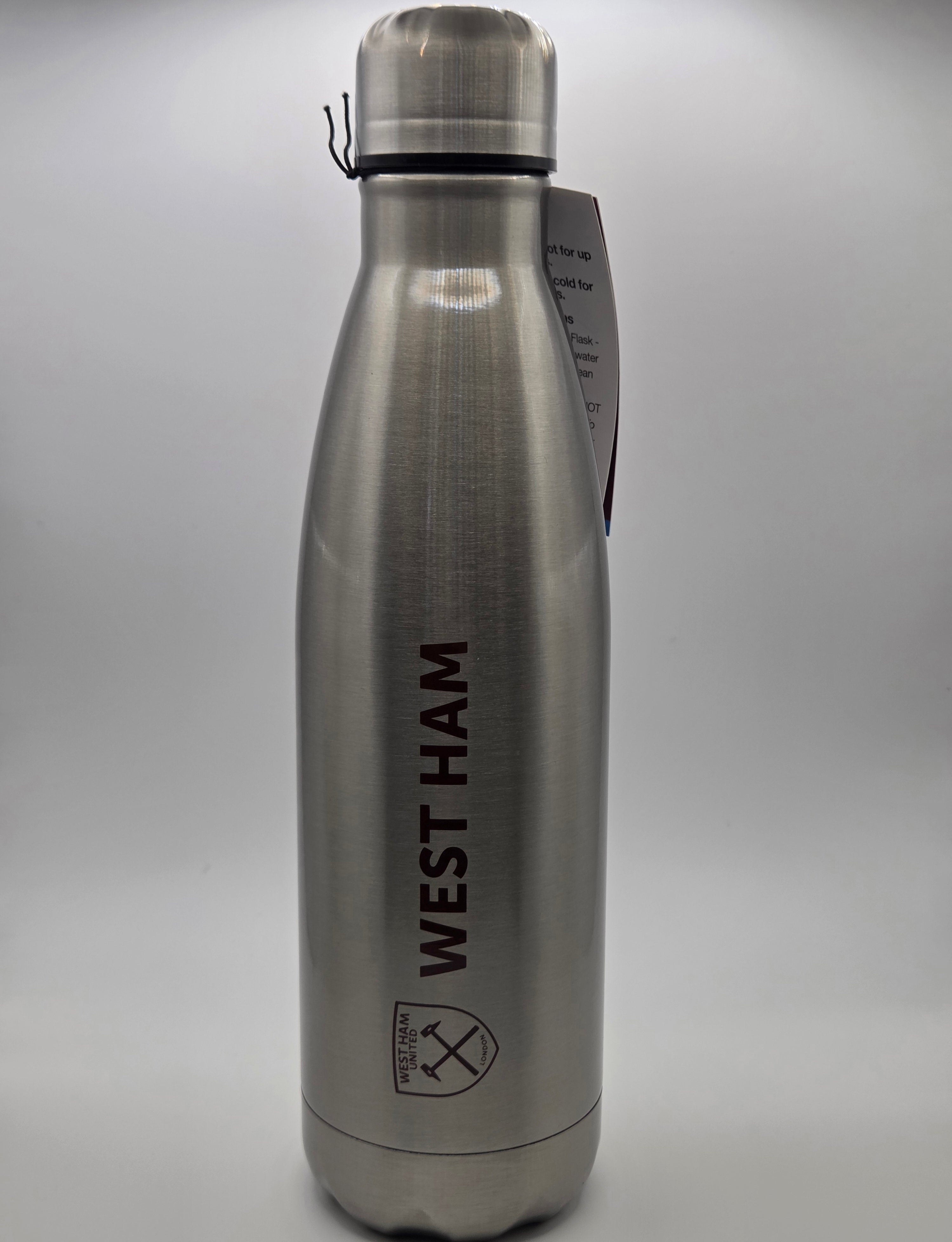 West Ham United Stainless Steel Drinks Bottle Flask