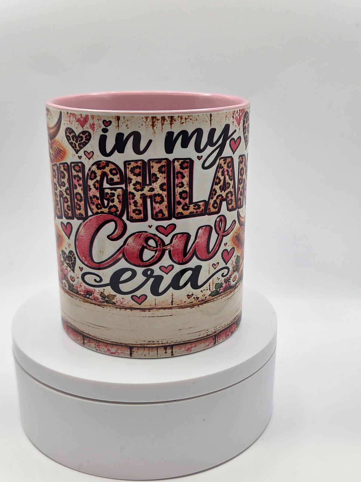 Highland Cow Sublimation Print 11oz Mug