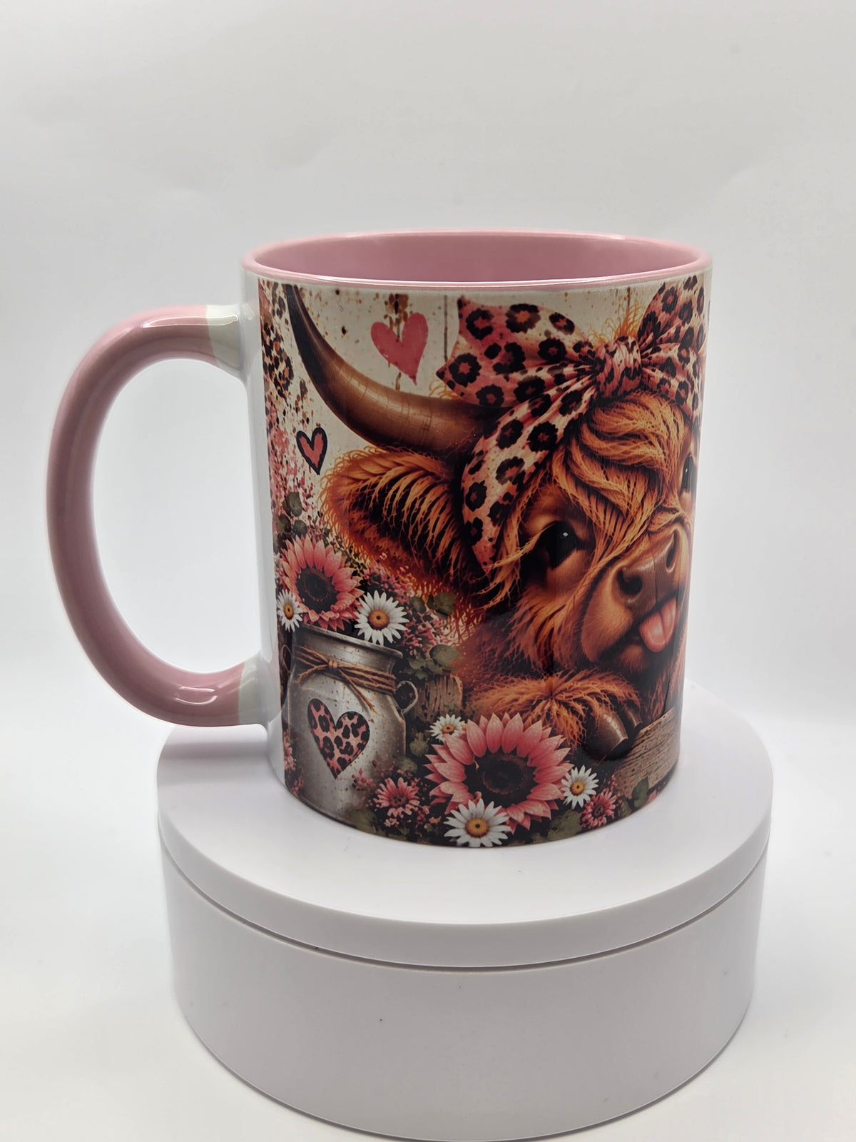 Highland Cow Sublimation Print 11oz Mug