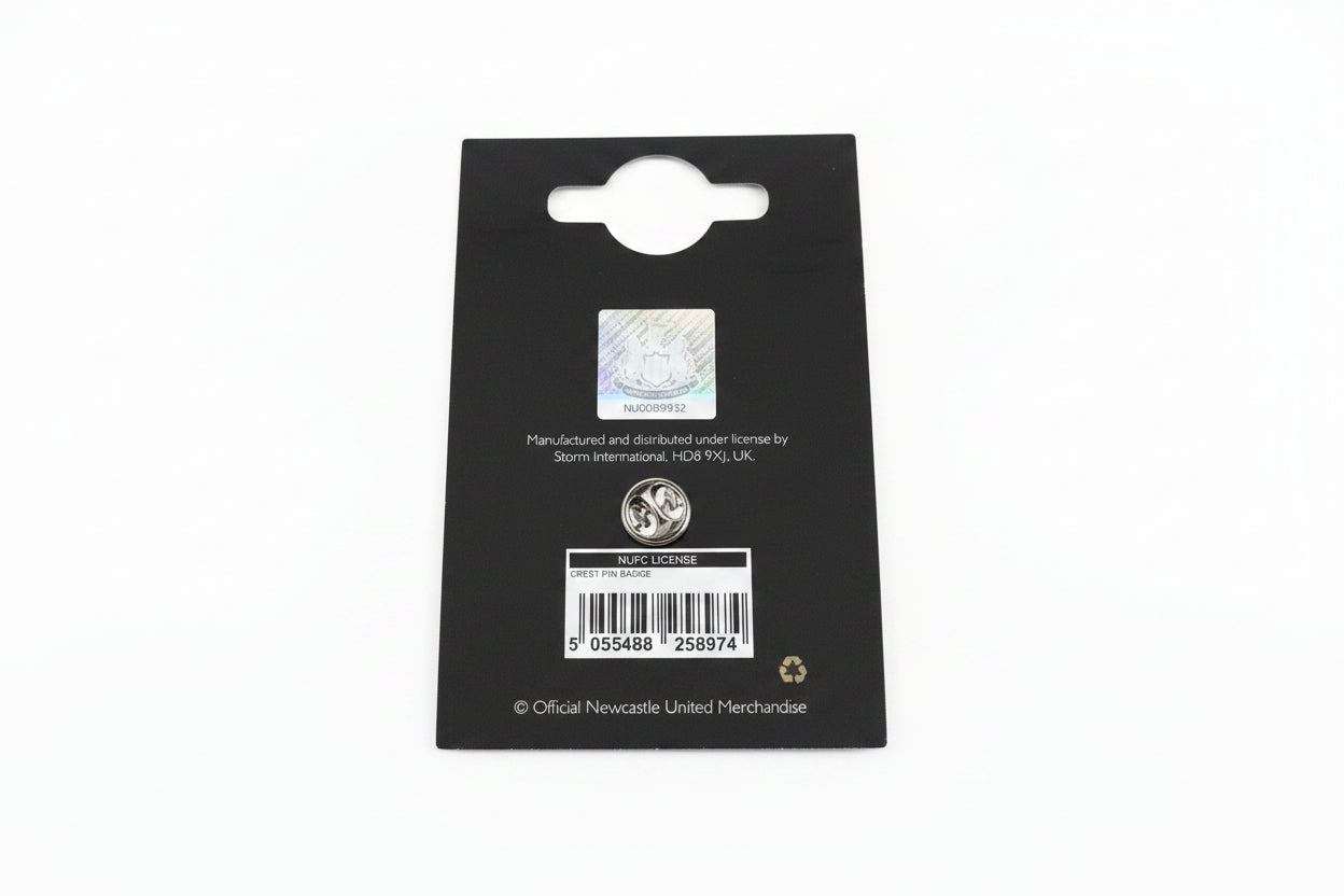 Newcastle United Metal Crest Pin Badge