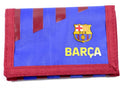 FC Barcelona Trifold Canvas Wallet