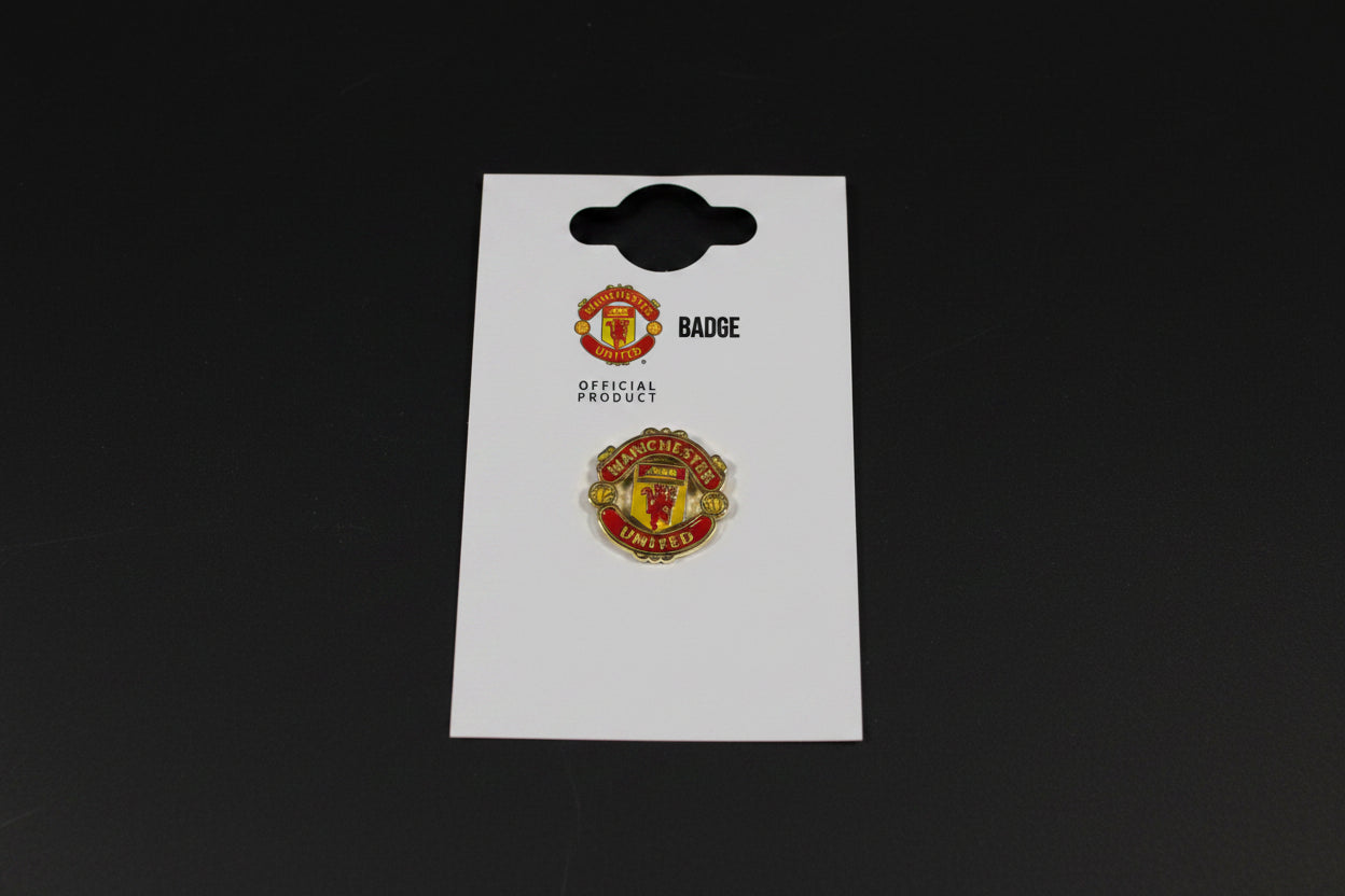 Manchester United Metal Crest Pin Badge