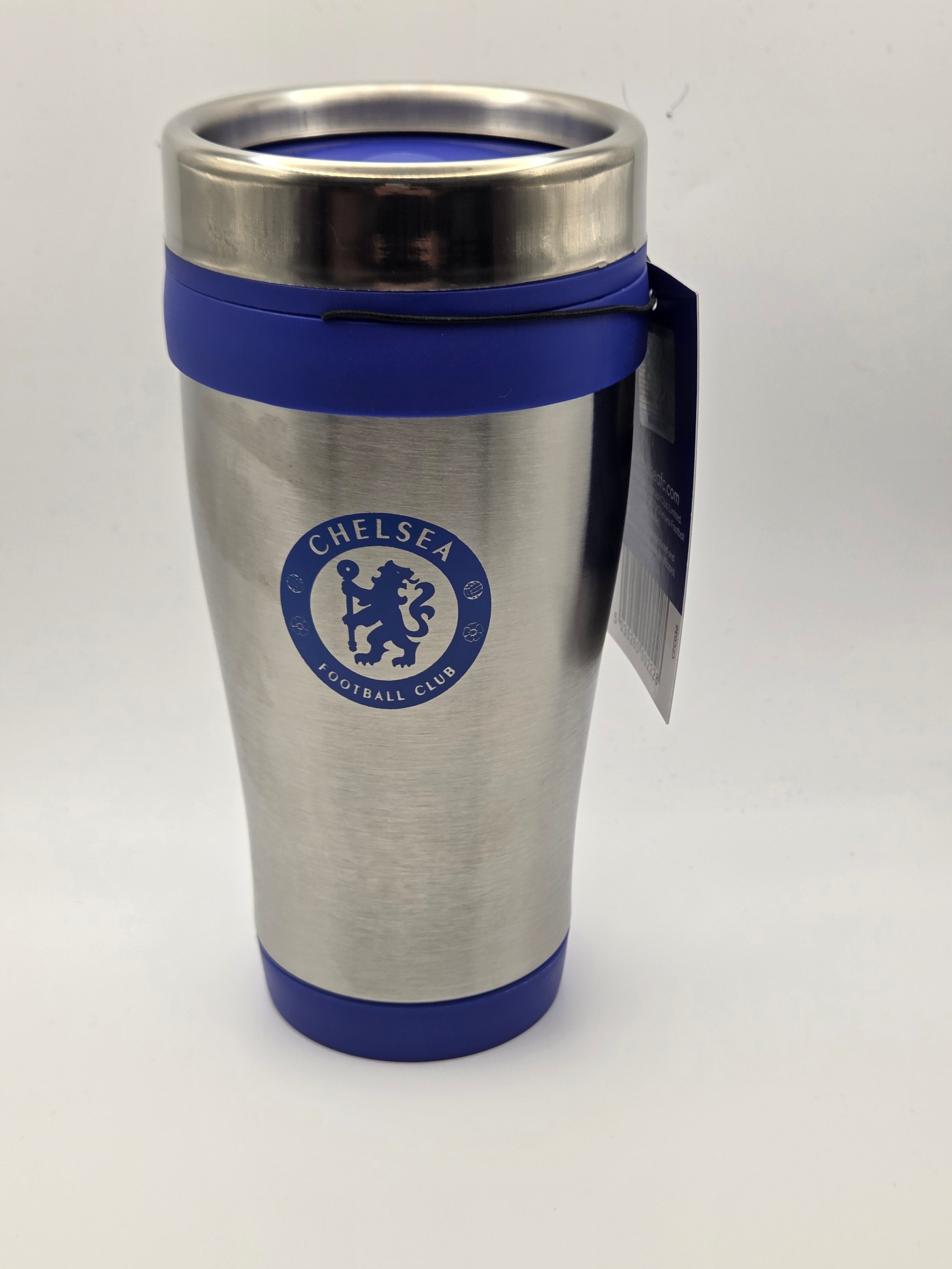 Official Chelsea FC Stainless‑Steel Travel Mug