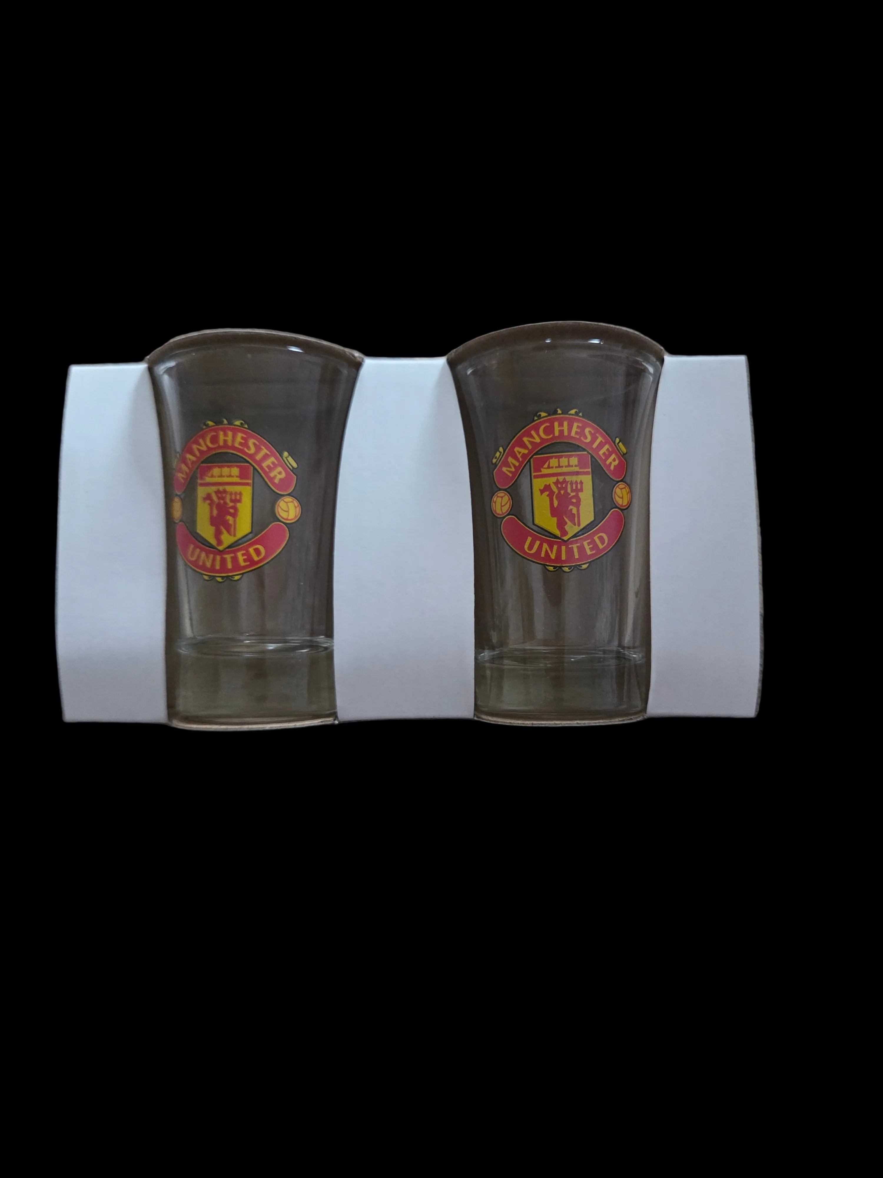 Manchester United 2 Pack Shot Glasses