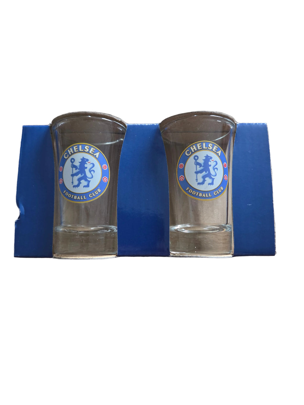 Chelsea FC 2 Pack Shot Glasses
