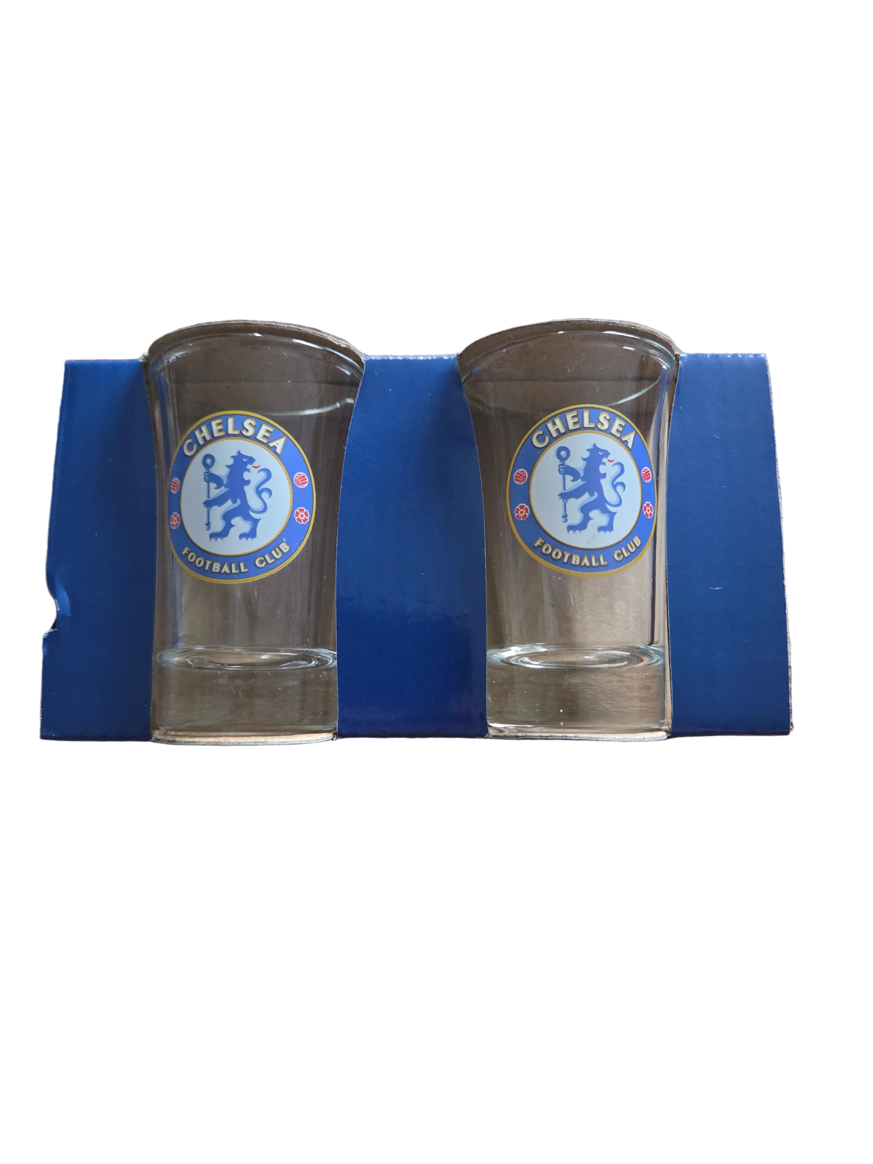 Chelsea FC 2 Pack Shot Glasses