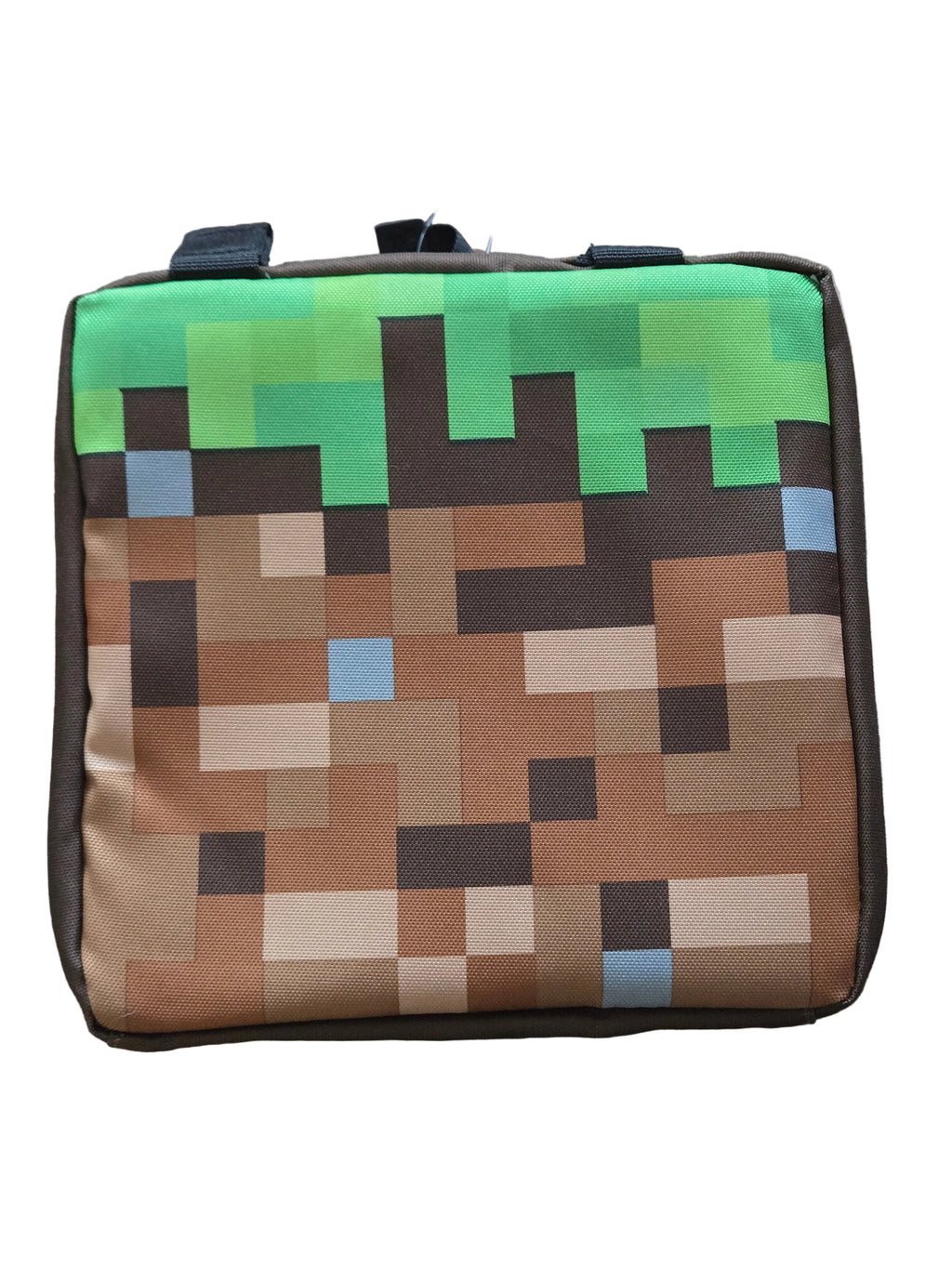 Minecraft Grass Block Insulated Lunch Bag