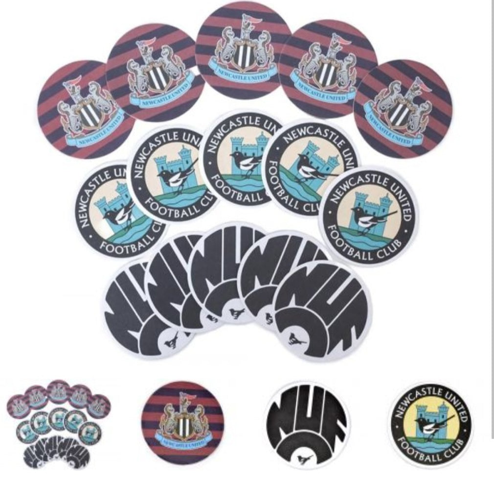 Official Newcastle United 15 pack Beer Mat Coasters.